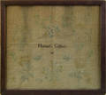 Pennsylvania silk on linen Quaker sampler dated 1811