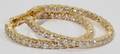 021029 14KT GOLD  344CT DIAMOND TW EARRINGS
