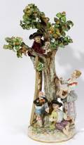 021055 MEISSEN PORCELAIN FIGURE GROUP H 11