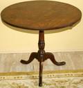 101036 QUEEN ANNE STYLE MAHOGANY TILTTOP TABLE