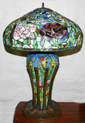 082021 ART GLASS LAMP