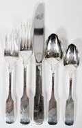 GORHAM OLD ENGLISH TIPT STERLING FLATWARE