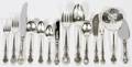 NORTHUMBRIA CELLO STERLING FLATWARE SET 68 PIECES
