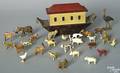 Miniature painted Noahs ark