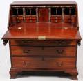 ENGLISH MAHOGANY SLANTFRONT DESK C 1770