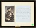 PRESIDENT FRANKLIN PIERCE SIGNED DOCUMENT 1854