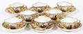 DRESDEN PORCELAIN CUPS  SAUCERS 16 PIECES