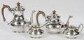 STERLING TEA  COFFEE SET WALTER H WILSON LONDON