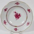 HEREND CHINESE BOUQUET PORCELAIN SOUP BOWLS