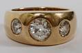 14KT YELLOW GOLD  DIAMOND RING