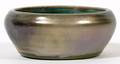 PEWABIC IRIDESCENT POTTERY BOWL H 1 38