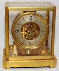 LE COULTRE BRASS ATMOS CLOCK H 9 W 8 12