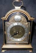 ELLIOT LONDON CHINOISERIE STYLE BRACKET CLOCK