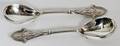 TIFFANY  CO ITALIAN STERLING SUGAR SPOONS