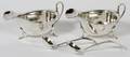ENGLISH STERLING SAUCE BOATS LADLES SHEFFIELD