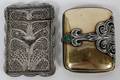 ART NOUVEAU CIGARETTE CASE  CALLING CARD CASE