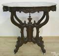 Victorian marble top stand