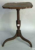 Federal mahogany candlestand