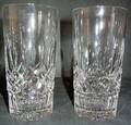 WATERFORD CUT CRYSTAL WATER GLASSES LISMORE 7