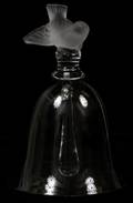 LALIQUE CRYSTAL FIGURAL BELL H 5 12