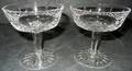 WATERFORD LISMORE CUT CRYSTAL CHAMPAGNE GLASSES