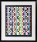 YAACOV AGAM SILKSCREEN BEYOND THE VISIBLE