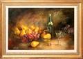 EVA HOLUSA MAKK OIL ON CANVAS STILL LIFE