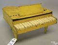 Childs painted tin piano