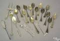 Sterling silver flatware and serving utensils