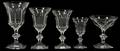 VAL ST LAMBERT METTERNICH CRYSTAL STEMWARE