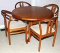 DANISH TEAK WOOD TABLE CHAIRS AND SIDEBOARD
