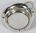 RICHARD DIMES STERLING DISH WITH PIERCED HANDLE