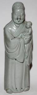 CHINESE BLANC DE CHINE PORCELAIN FIGURE BUDDHA