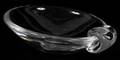 STEUBEN GLASS SLOPING BOWL DIA 6 12