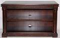MAHOGANY BOOK CABINET H 31 W 50 L 18