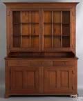 Pennsylvania walnut Dutch cupboard ca 1790