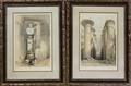 DAVID ROBERTS RA LITHOS GREAT HALL  KARNAK