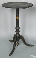 Federal painted candlestand mid 19th c
