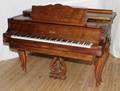 WILLIAM KNABE WALNUT PIANO