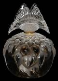 LALIQUE CRYSTAL BUTTERFLY PERFUME BOTTLE