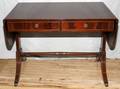 IRWIN FURNITURE CO MAHOGANY SOFA TABLE C 1940