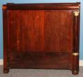 FRENCH MAHOGANY BRONZE ORMOLU DAYBEDRAILS 81L