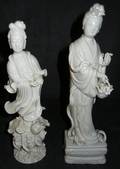 CHINESE FIGURES OF QUAN YIN TWO H 9 12