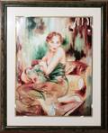 JOANNA ZJAWINSKA SERIGRAPH 47 X 32 ODALISQUE