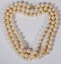 12 MM CULTURED PEARL AND 14KT GOLD NECKLACE