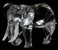 SWAROVSKI CRYSTAL FIGURINE EXOTIC ELEPHANT