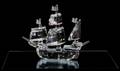SWAROVSKI CRYSTAL SAILING SHIP SANTA MARIA