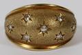 14 KT YELLOW GOLD DIAMOND LADIES RING SIZE 6