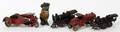 CAST IRON TOY TRAINS GOLFER ETC EARLY 20TH C