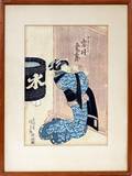 KUNISADA JAPANESE UKIYOE WOODBLOCK PRINT